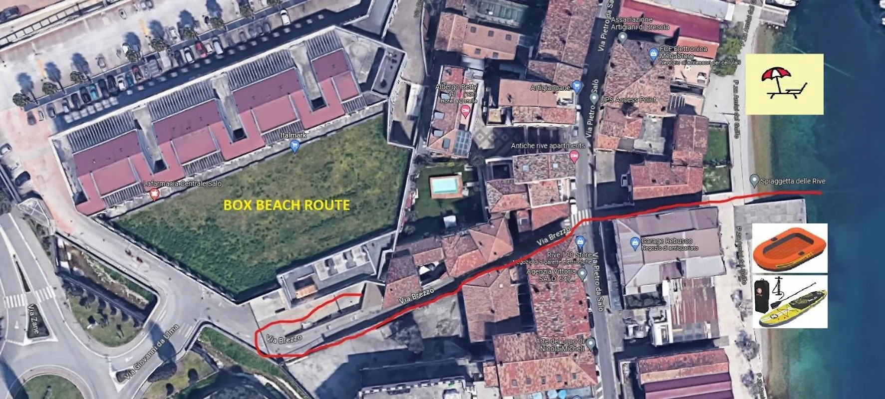 La Piccola Casa Al Lago - Intera Casa Con 3 Camere E 2 Box Salo 0*,  Italy